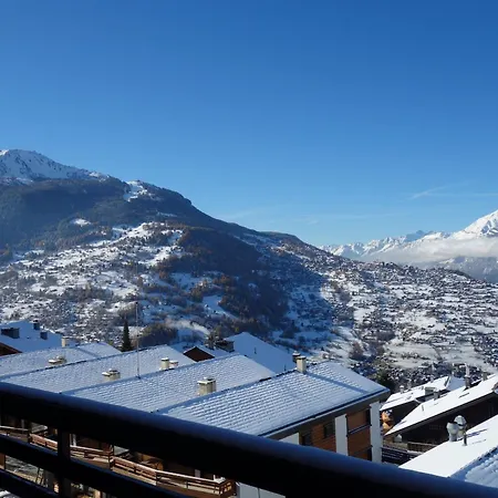 Combyre C 012 - Comfortable 4 Pers Appartement Veysonnaz